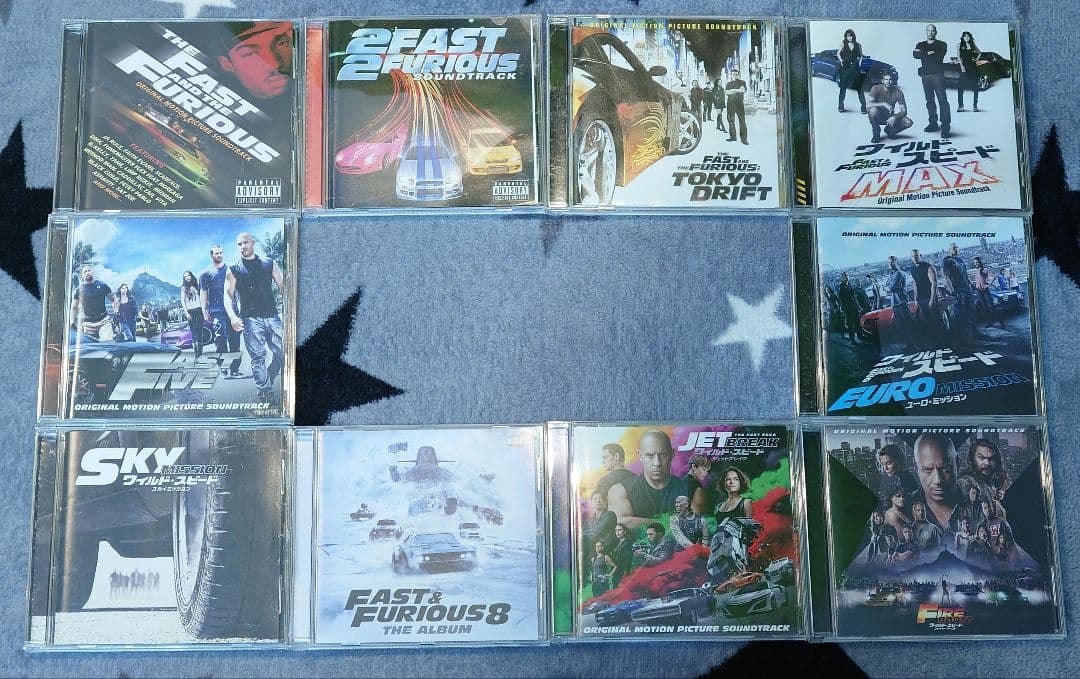 ★ワイルドスピード　1〜10★サントラセット