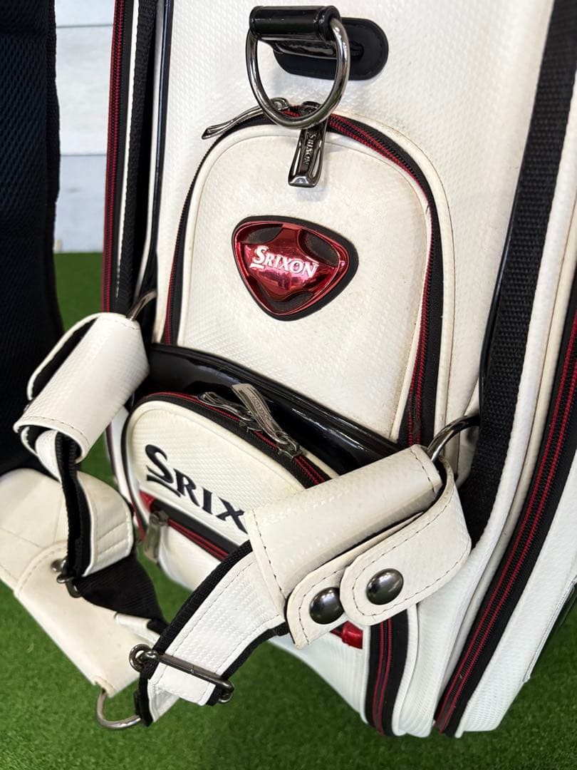 SRIXON Zシリーズ ツアー仕様キャディバッグ　ホワイト　中古品