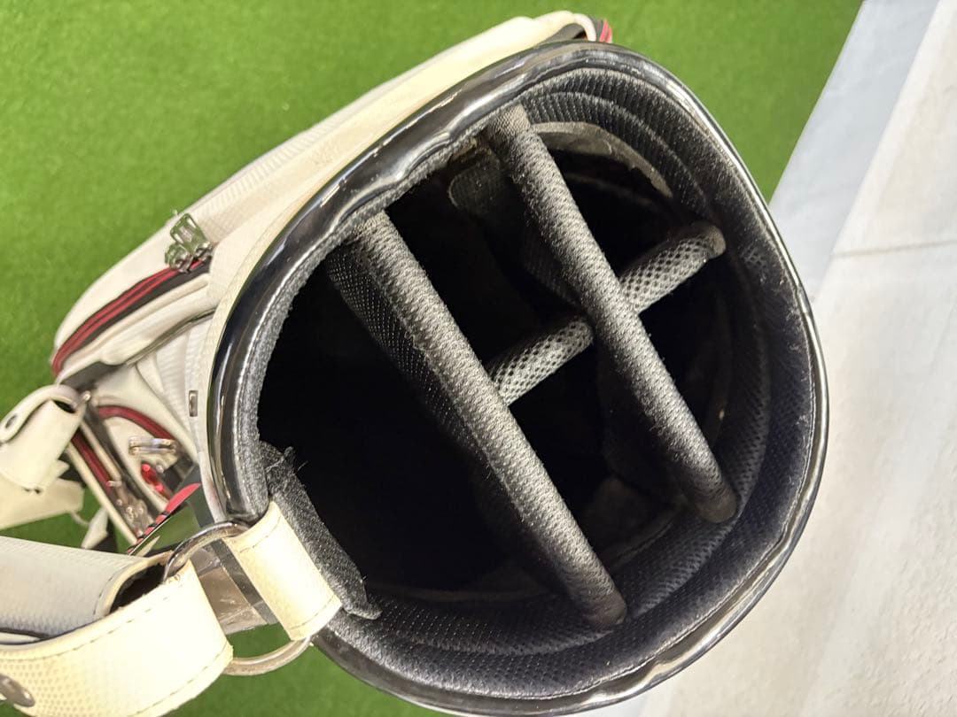 SRIXON Zシリーズ ツアー仕様キャディバッグ　ホワイト　中古品