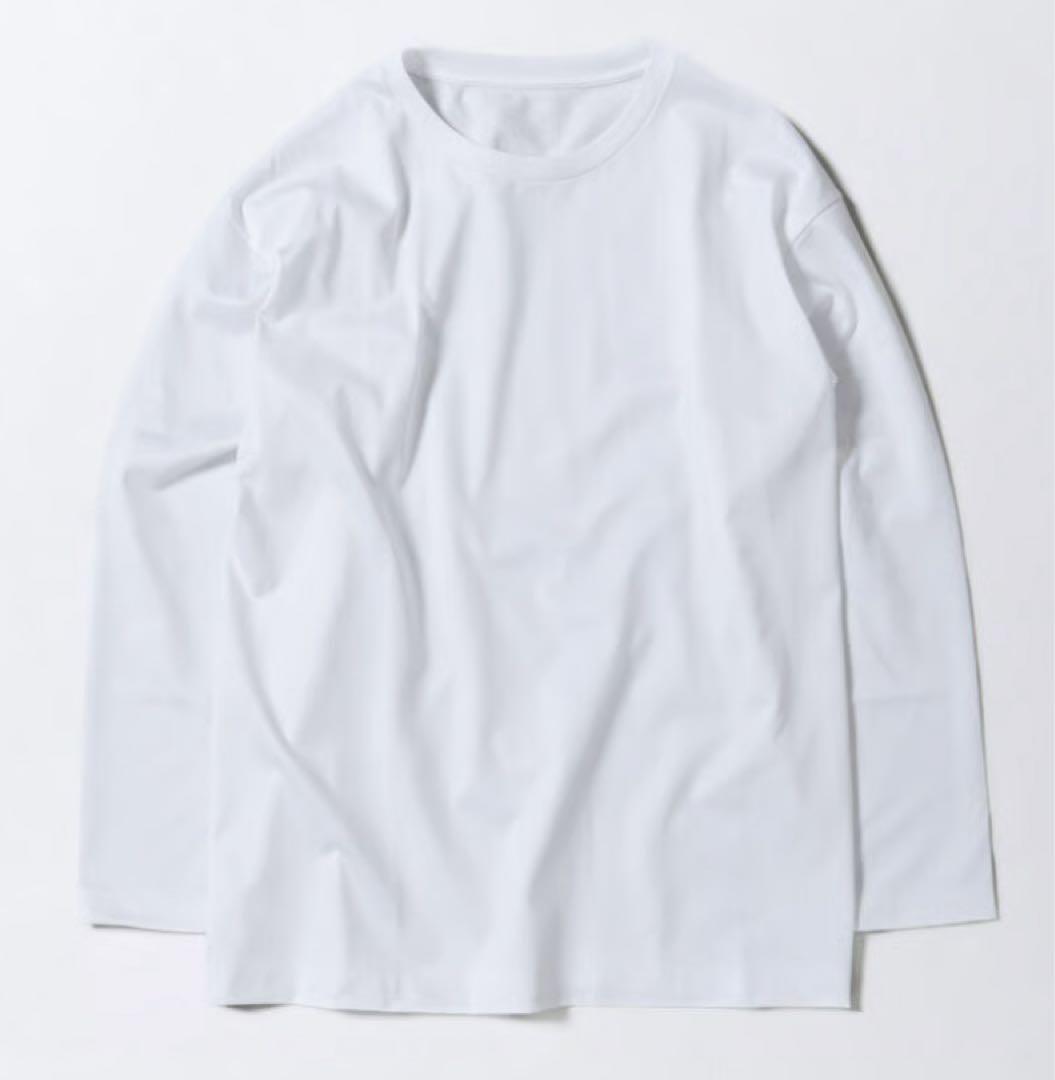 MB ULTIMATE FABRICシーアイランドコットンロンT 白Sサイズ