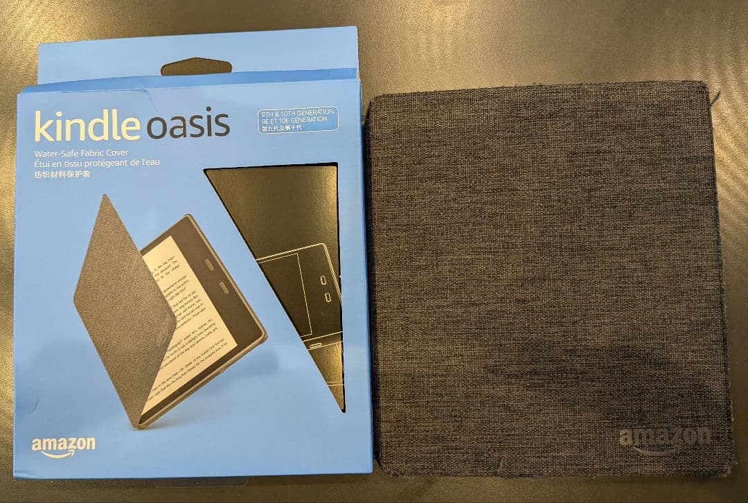 【美品】Kindle Oasis Wi-Fi 8GB広告なし 純正カバー付
