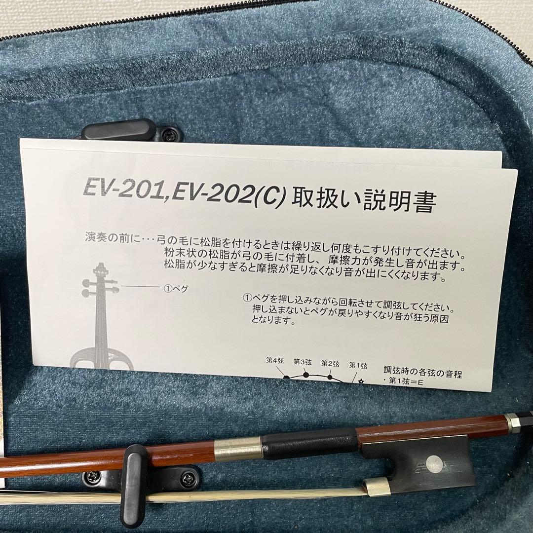 Carlo giordano エレキバイオリン EV-202