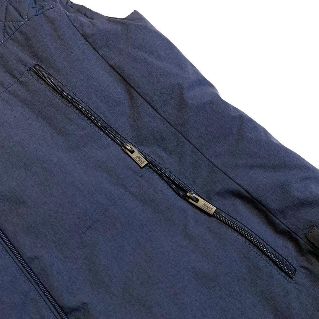 【美品、正規品】ARMANI COLLEZIONIアルマーニ ダウンベストXXL