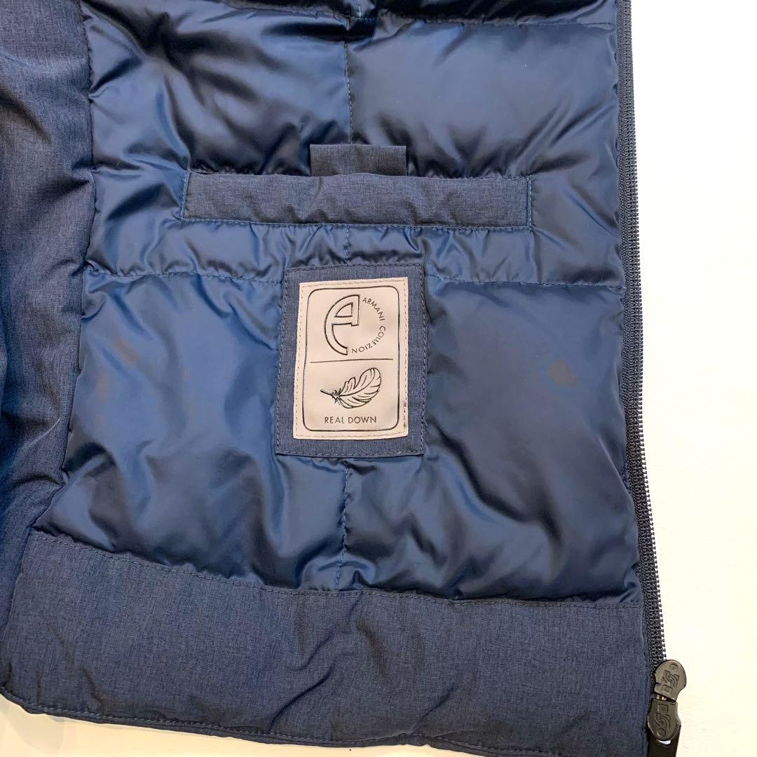 【美品、正規品】ARMANI COLLEZIONIアルマーニ ダウンベストXXL