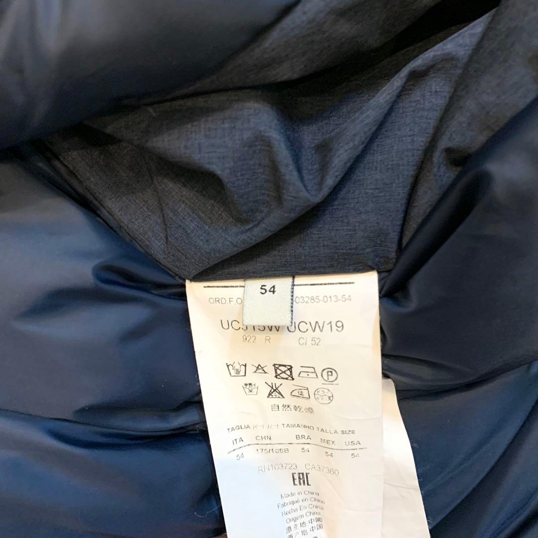 【美品、正規品】ARMANI COLLEZIONIアルマーニ ダウンベストXXL