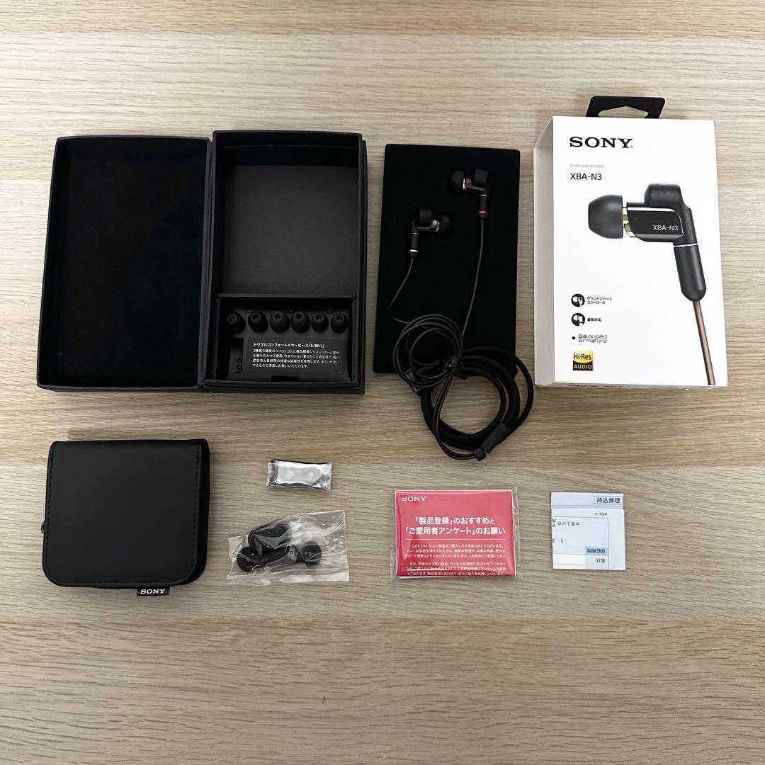 SONY XBA-N3 イヤホン ハイレゾ対応 ソニー