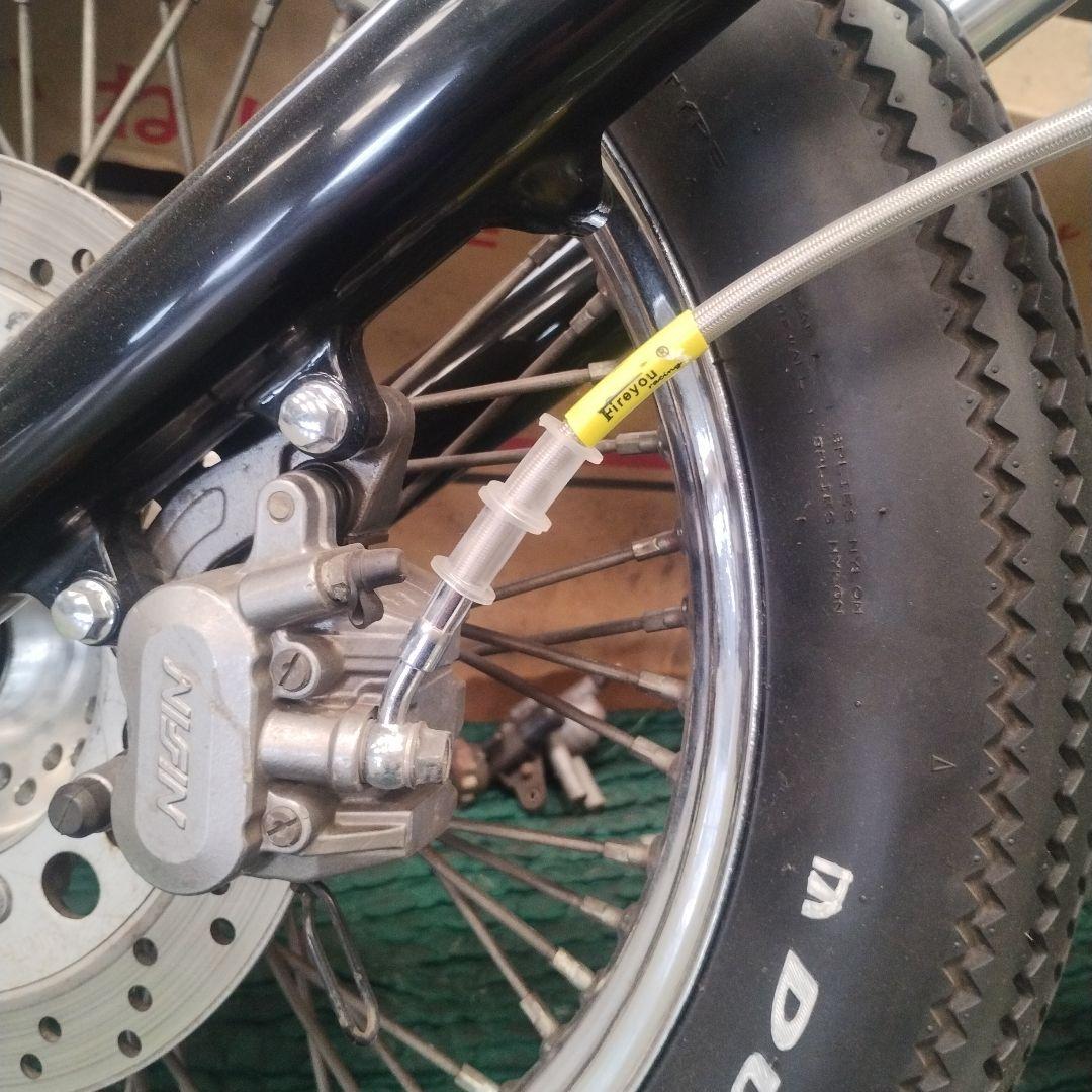 スティード400 フロントホイール