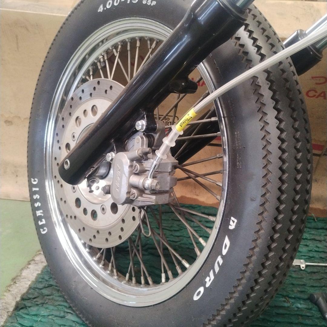 スティード400 フロントホイール