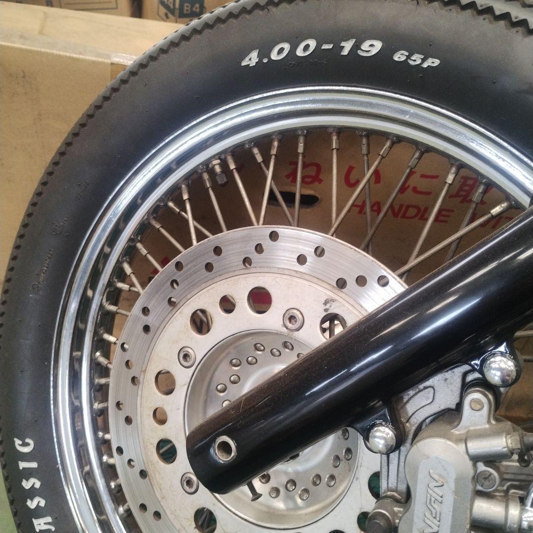 スティード400 フロントホイール