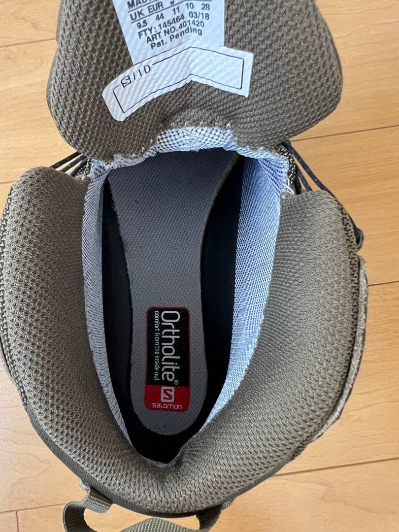 個人装備 SALOMON FORCES XA FORCES MID GTX 28cm