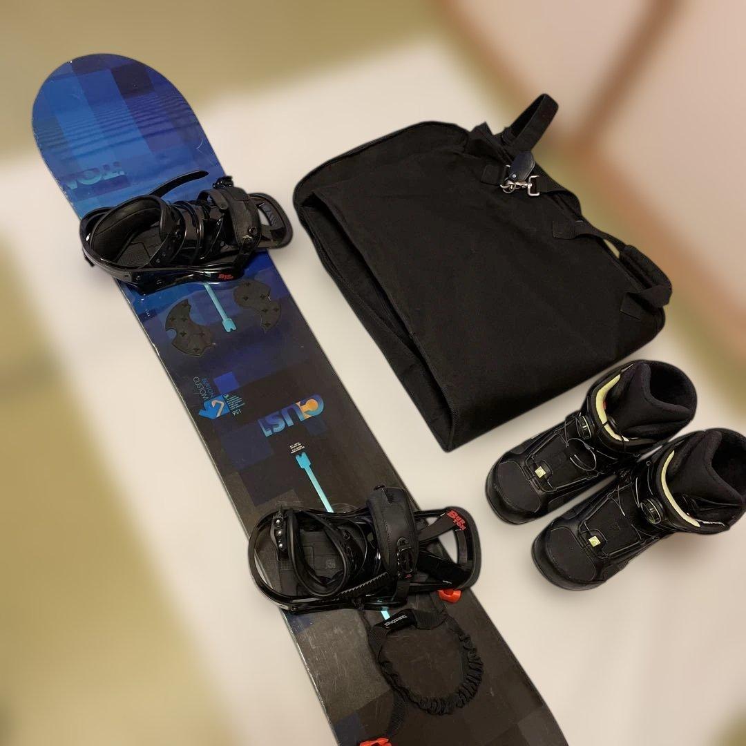 Burton Custom 165 スノーボード セット