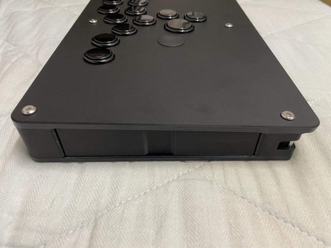 【Brook】OneFRAME使用 くろまき工房 薄型傾斜レバーレス アケコン