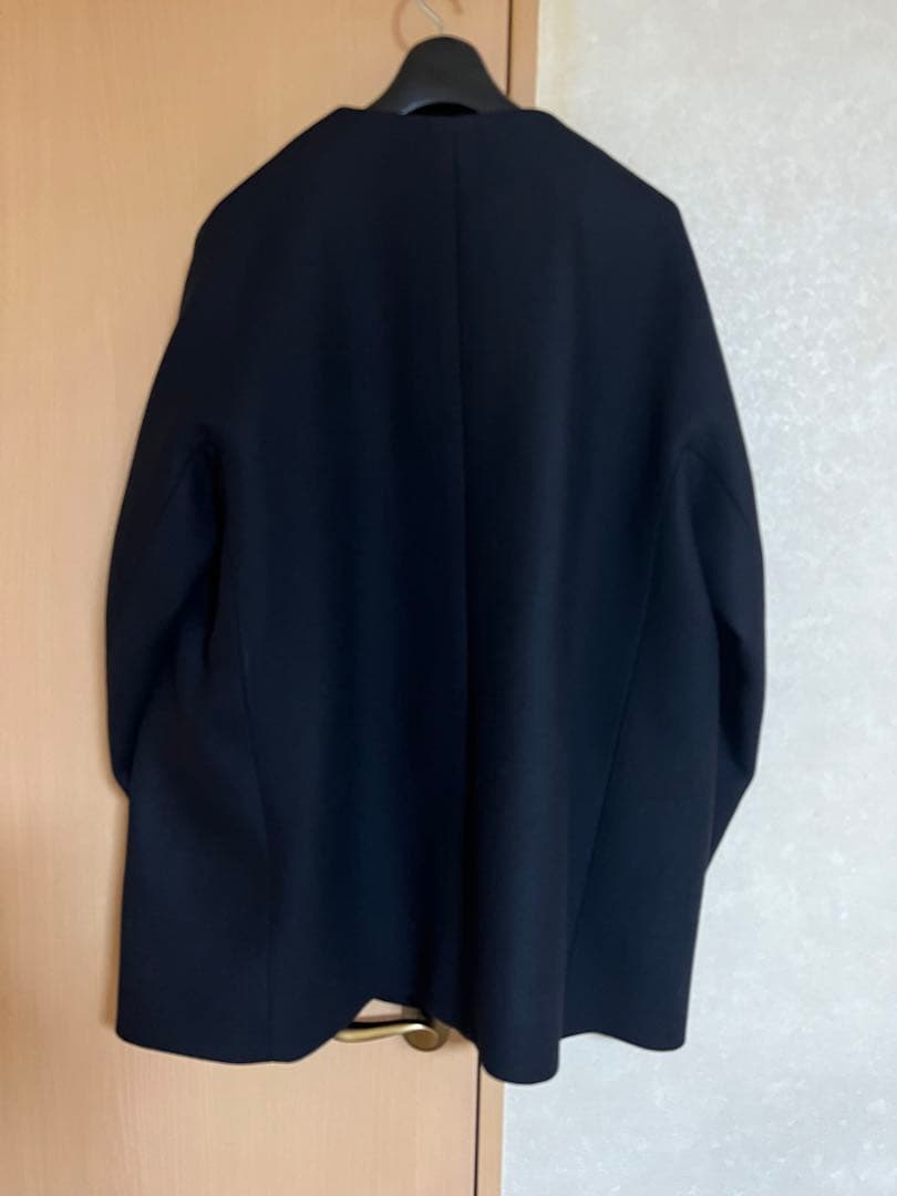 sheller シェリエSpringノーカラーコート♥︎Fサイズ♥︎ブラック