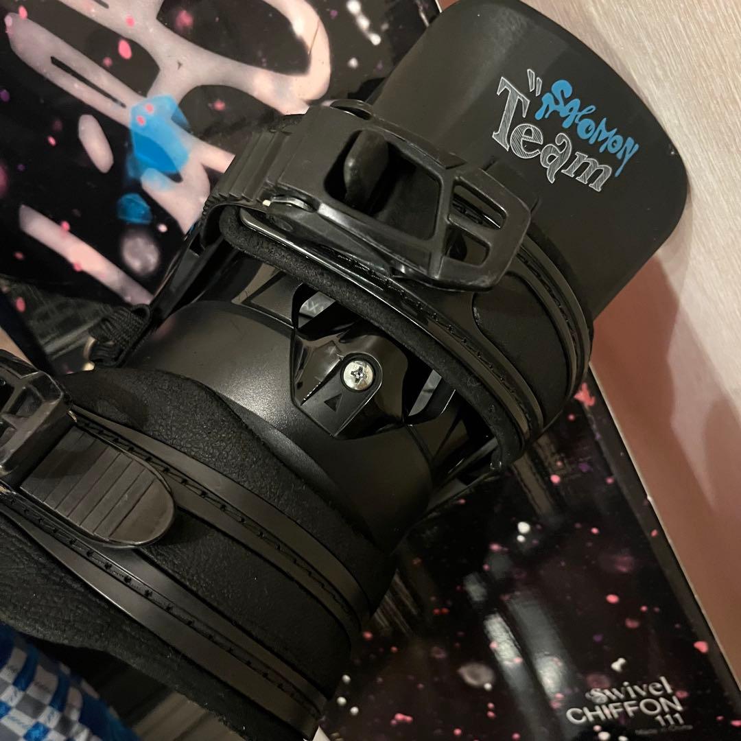 4点セット！ボード111cm&ブーツ21.5cm&ウェア120サイズ