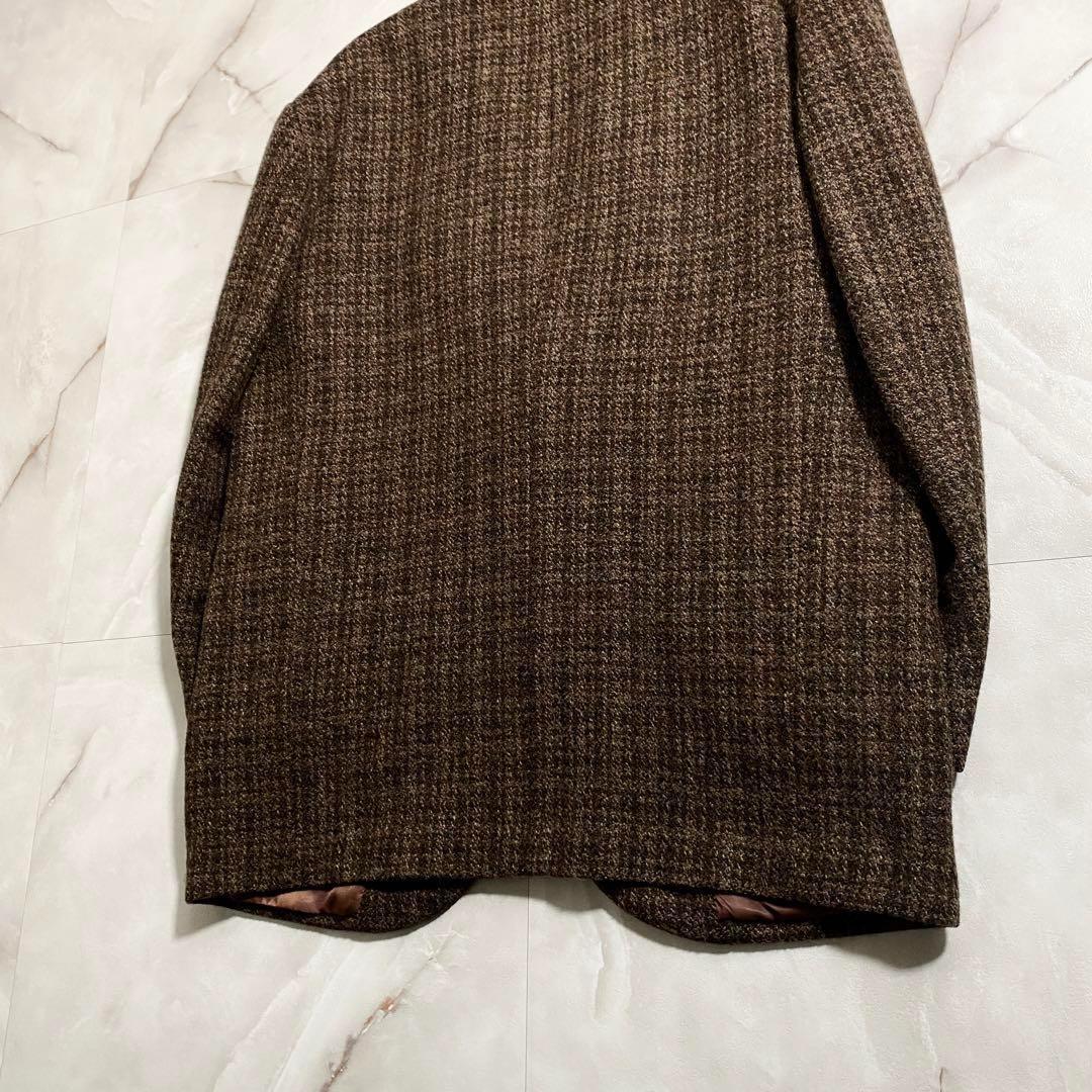 B15060 ワイズフォーメン93ssチェックツイード2BテーラードジャケットM