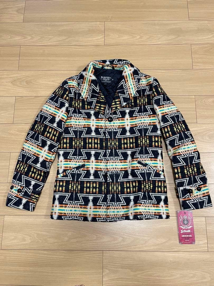 新品！！7.5万→値下げ可能⭐︎Schott ウールブランケットジャケット
