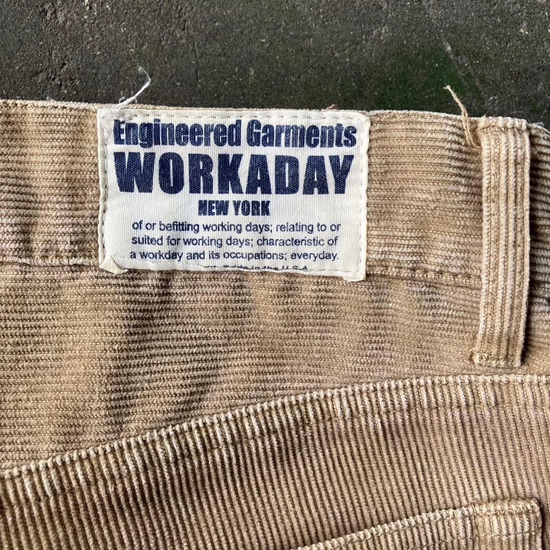 Engineered Garments WORKADAY コーデュロイパンツ