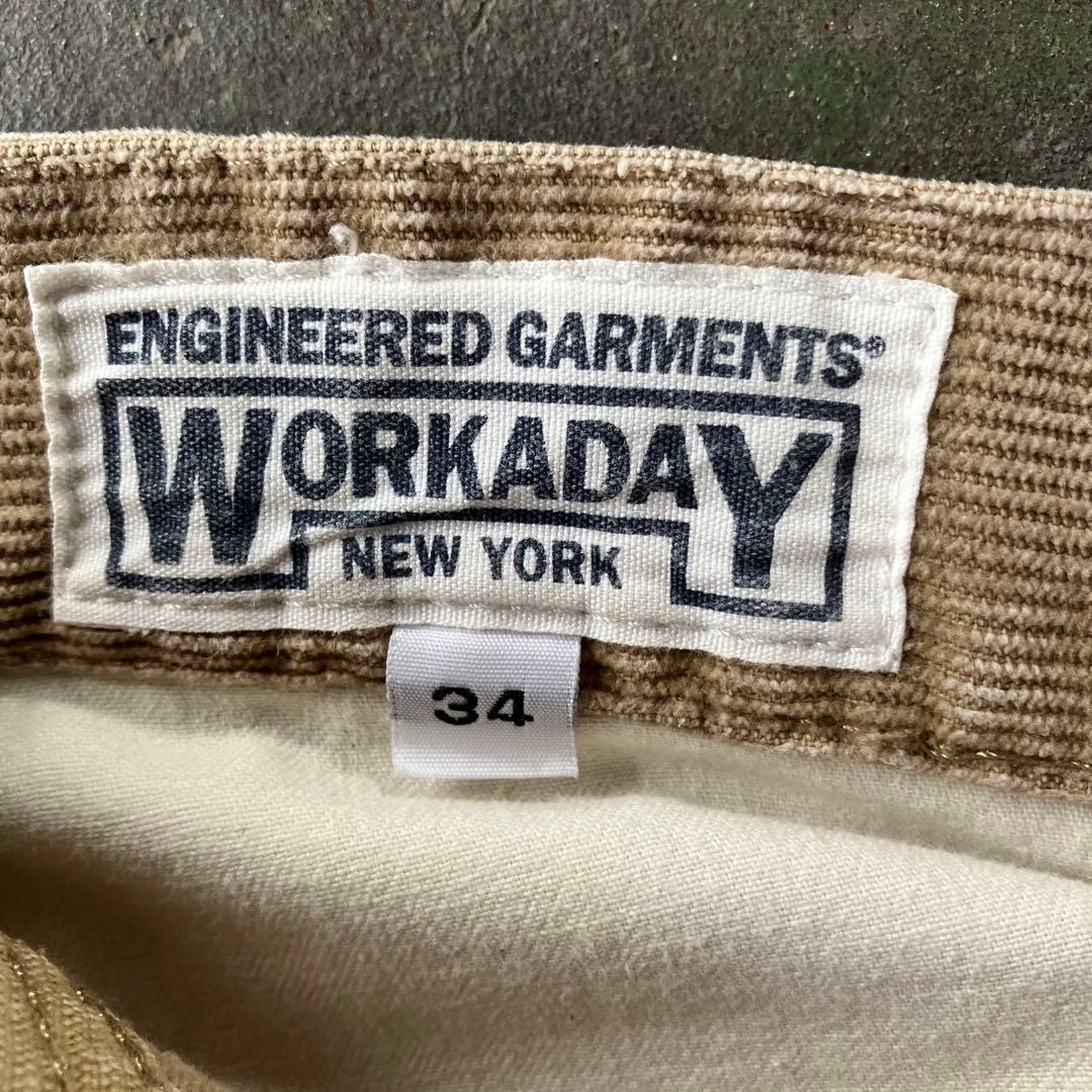 Engineered Garments WORKADAY コーデュロイパンツ