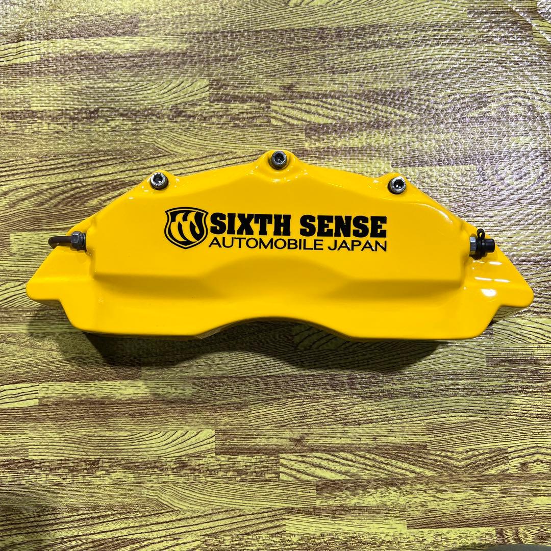 シックスセンス キャリパーカバー ベンツG350d イエロー 美品 497