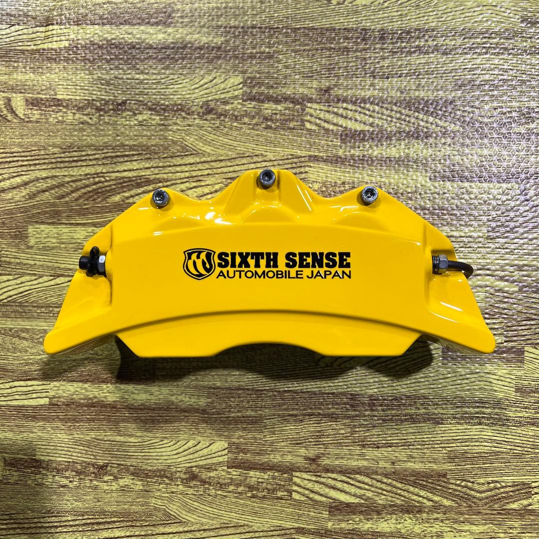 シックスセンス キャリパーカバー ベンツG350d イエロー 美品 497