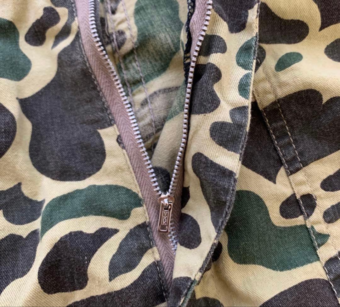 50s ダックハンターカモ ベイカーパンツ 迷彩 ヴィンテージ