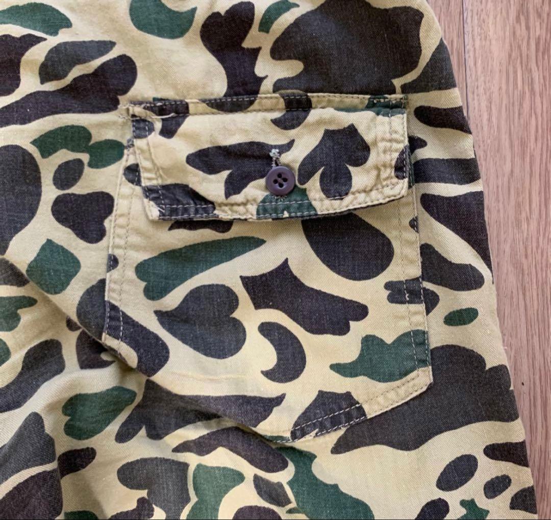 50s ダックハンターカモ ベイカーパンツ 迷彩 ヴィンテージ