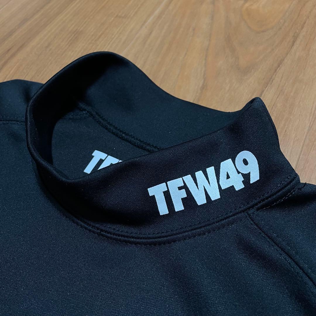 TFW49 モックネック　ロングTシャツ L junhashimoto ゴルフ