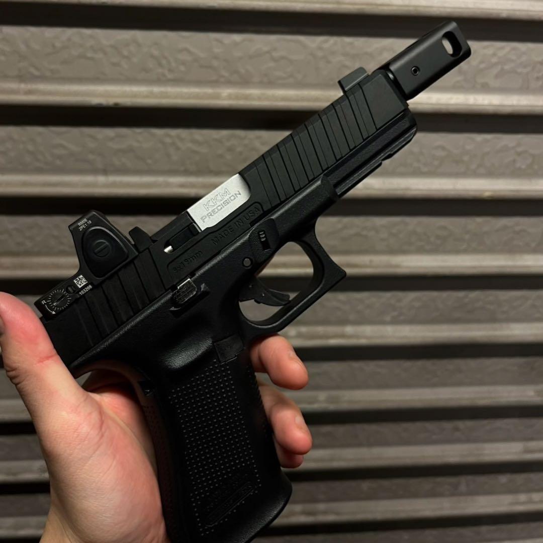 て*ふ様 東京マルイ　G17gen5mos 用KKMアウターバレル　セット　グロ