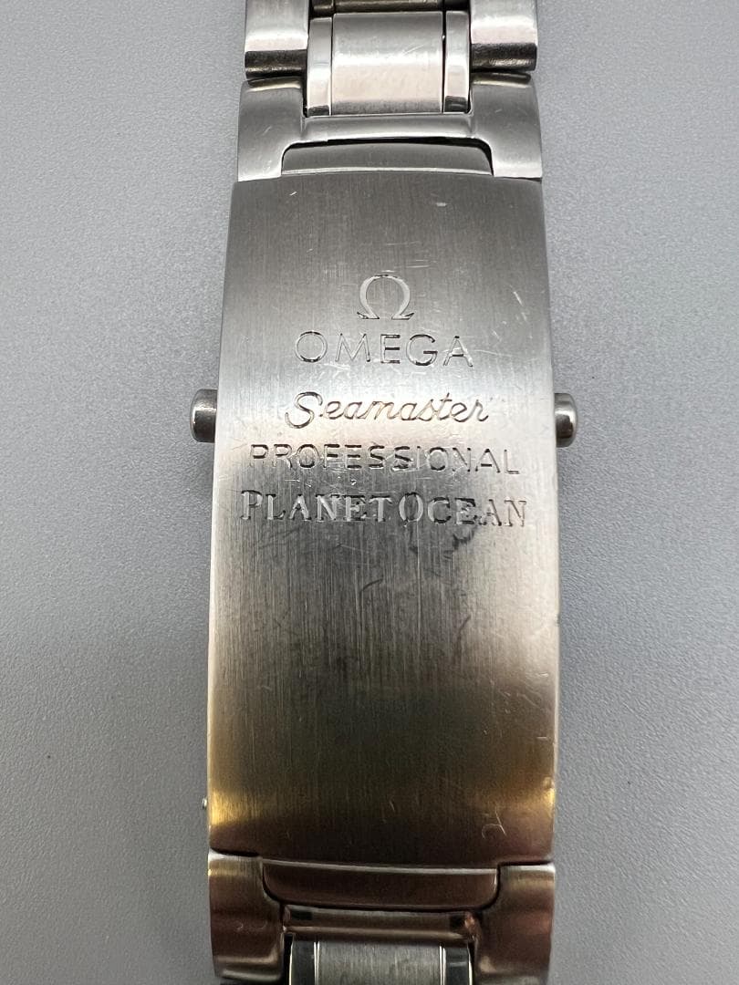 オメガ シーマスター プラネットオーシャン 2208.50 純正ベルト ブレス