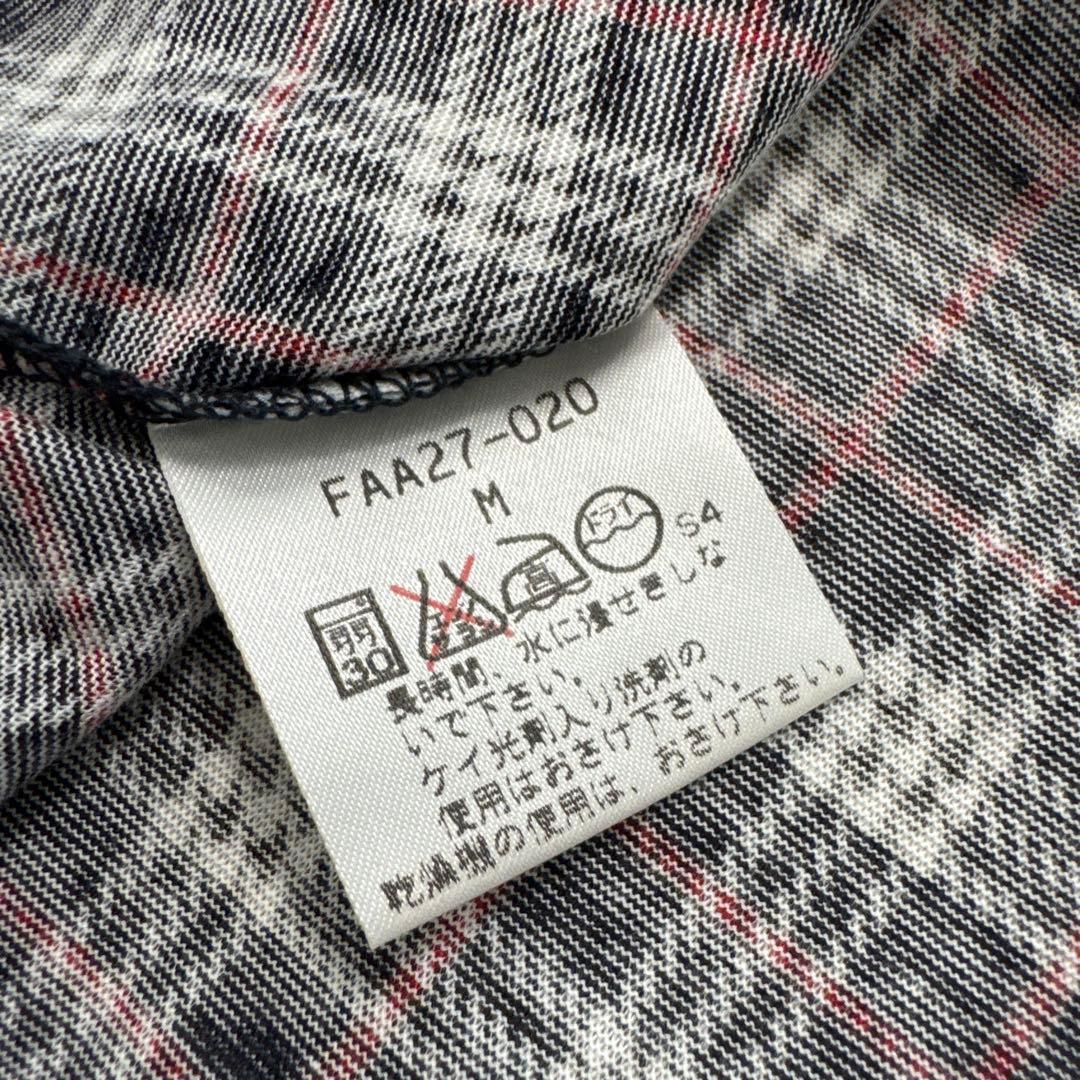 新品未使用 バーバリーズ ポロシャツ 金ボタン ノバチェック ネイビー 収縮性