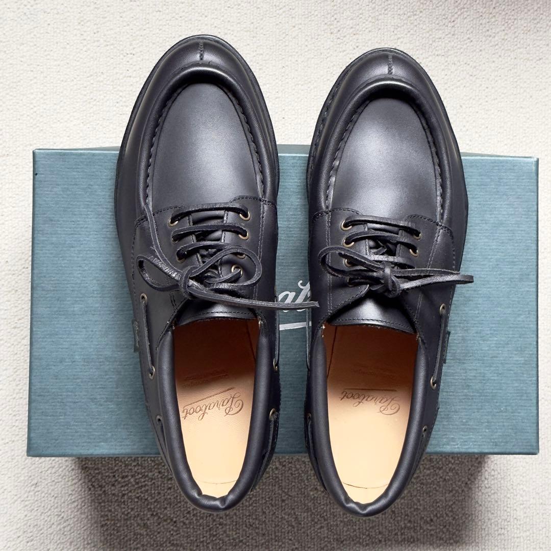 Paraboot CHIMEY LIS NOIR INK 7.5 未使用