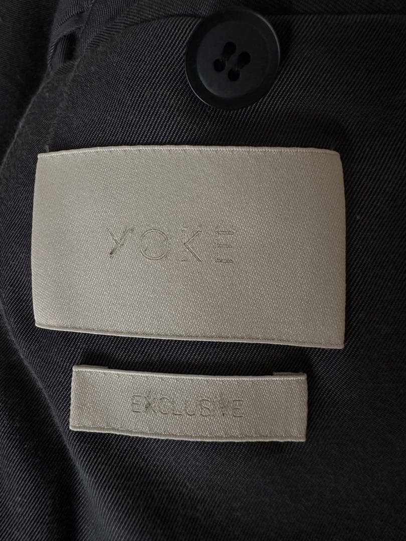 イ*ク様 YOKE OVERSIZED DOUBLE BREASTE HALF