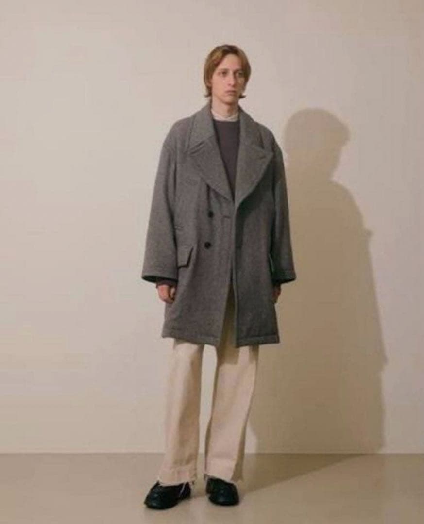 イ*ク様 YOKE OVERSIZED DOUBLE BREASTE HALF