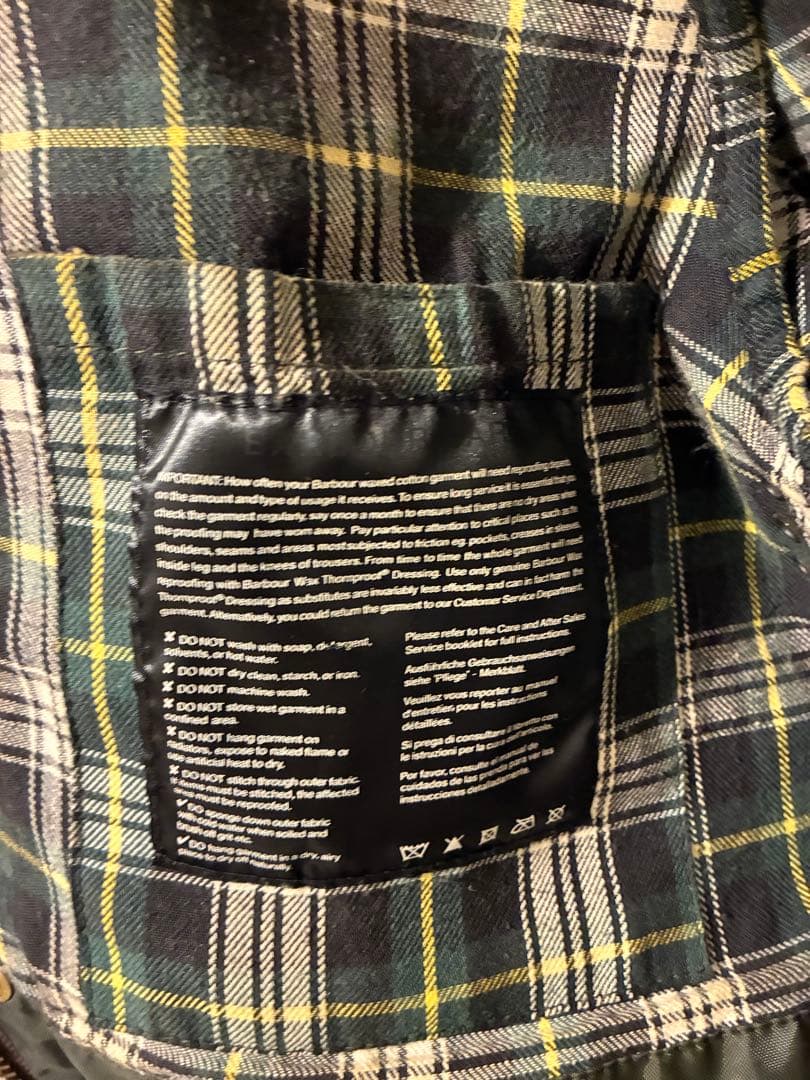 バブアー BEDALE オイルドジャケット(167cm着画有り)
