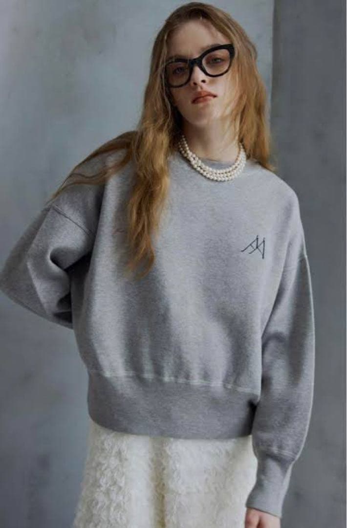 AImeIne エメイン ロゴニットスウェット 24AW