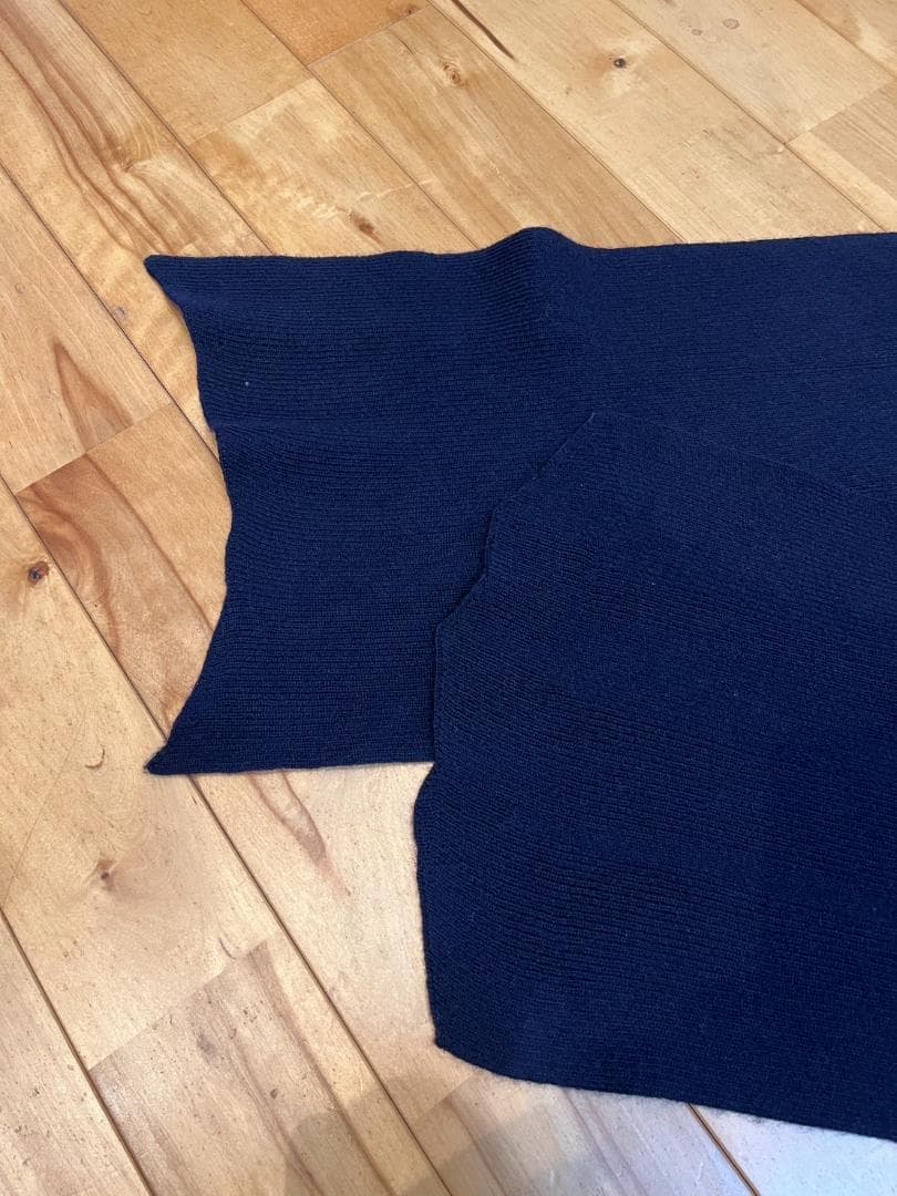 マルジェラ　ネイビー　メンズマフラー