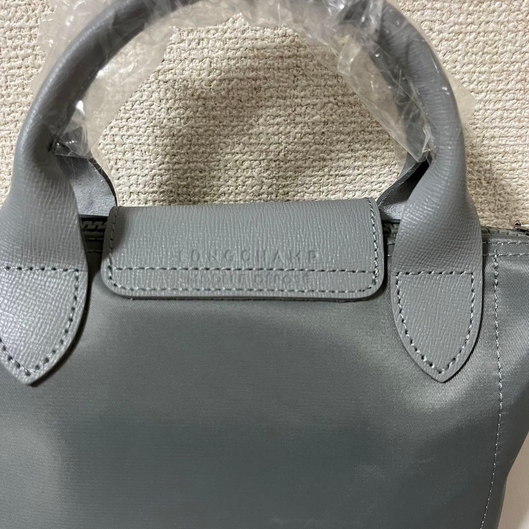 【新品】LONGCHAMP プリアージュXS セメント色3WAY