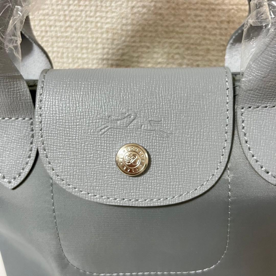 【新品】LONGCHAMP プリアージュXS セメント色3WAY