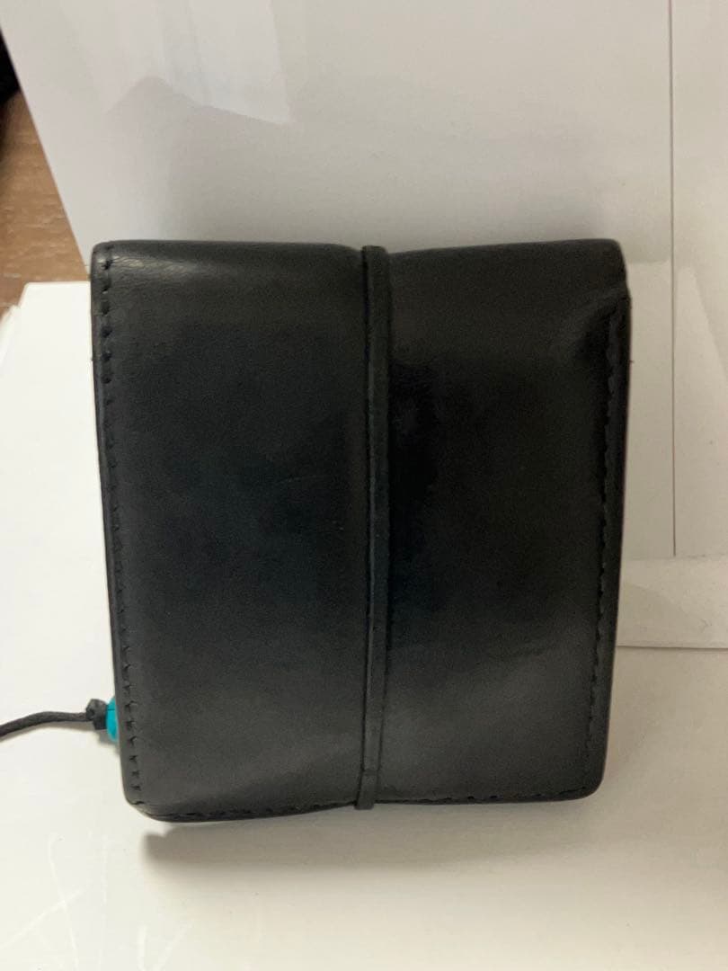 有名委託店モンテカルロカスタムgoros2つ折り財布カスタム（黒）