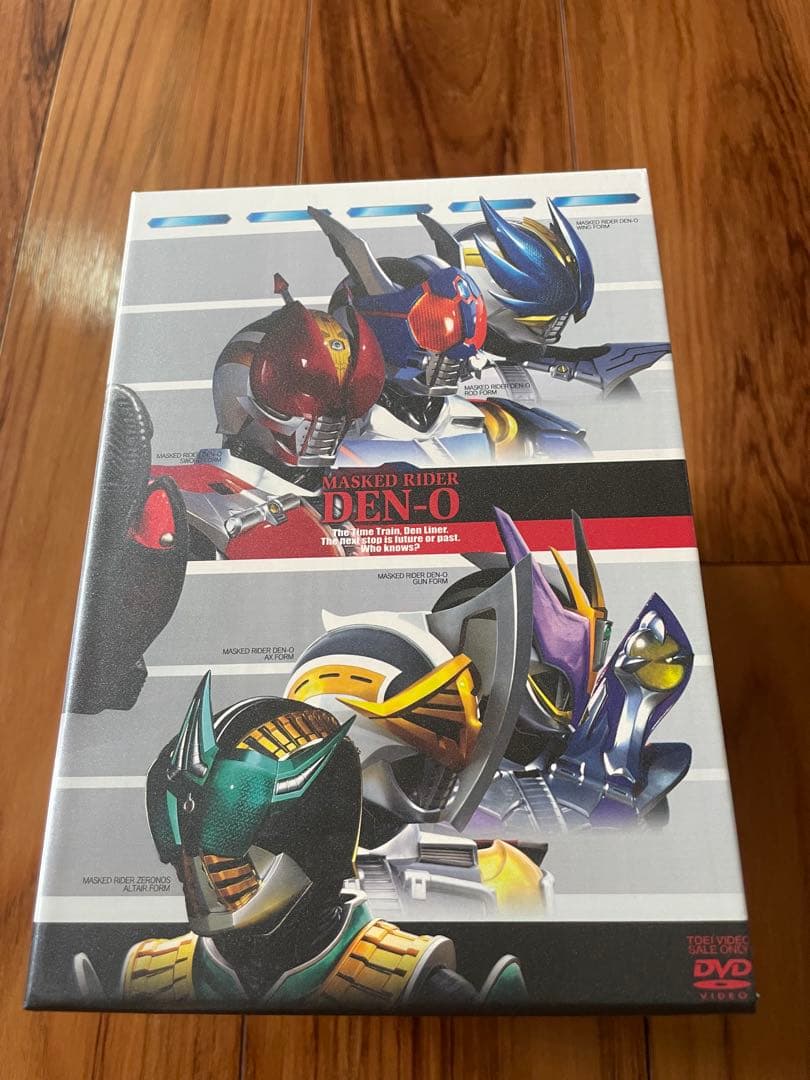 【未開封巻あり】仮面ライダー電王 DVD BOX付き 全12巻＋カード付き