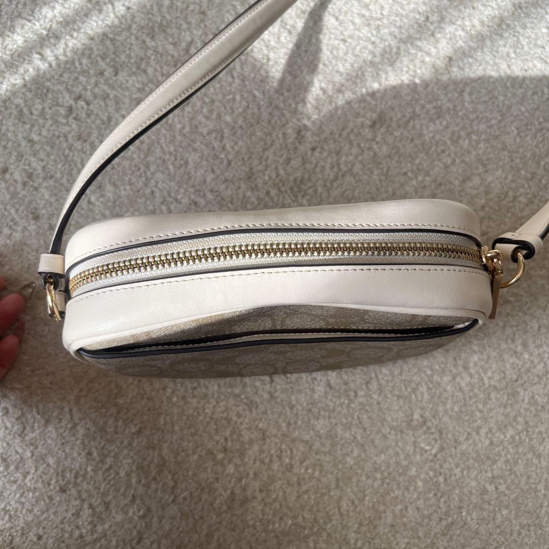 COACH コーチ　ベージュ ショルダーバッグ