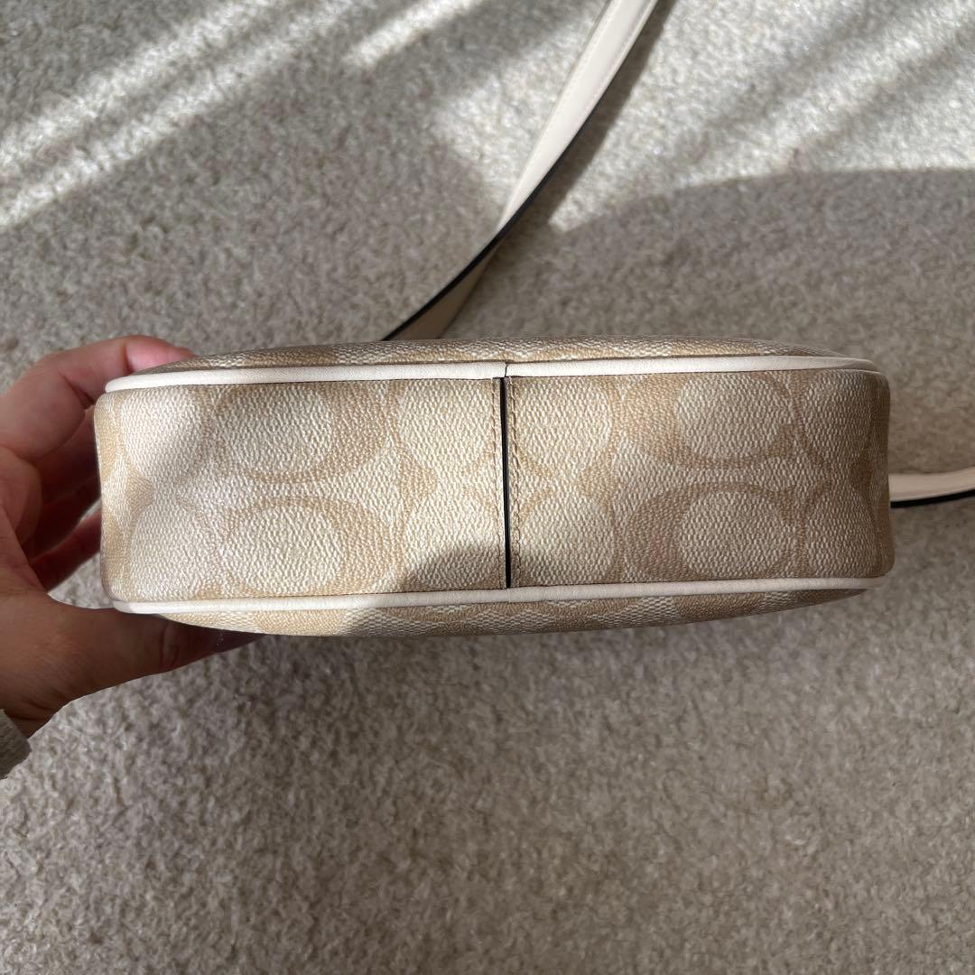COACH コーチ　ベージュ ショルダーバッグ