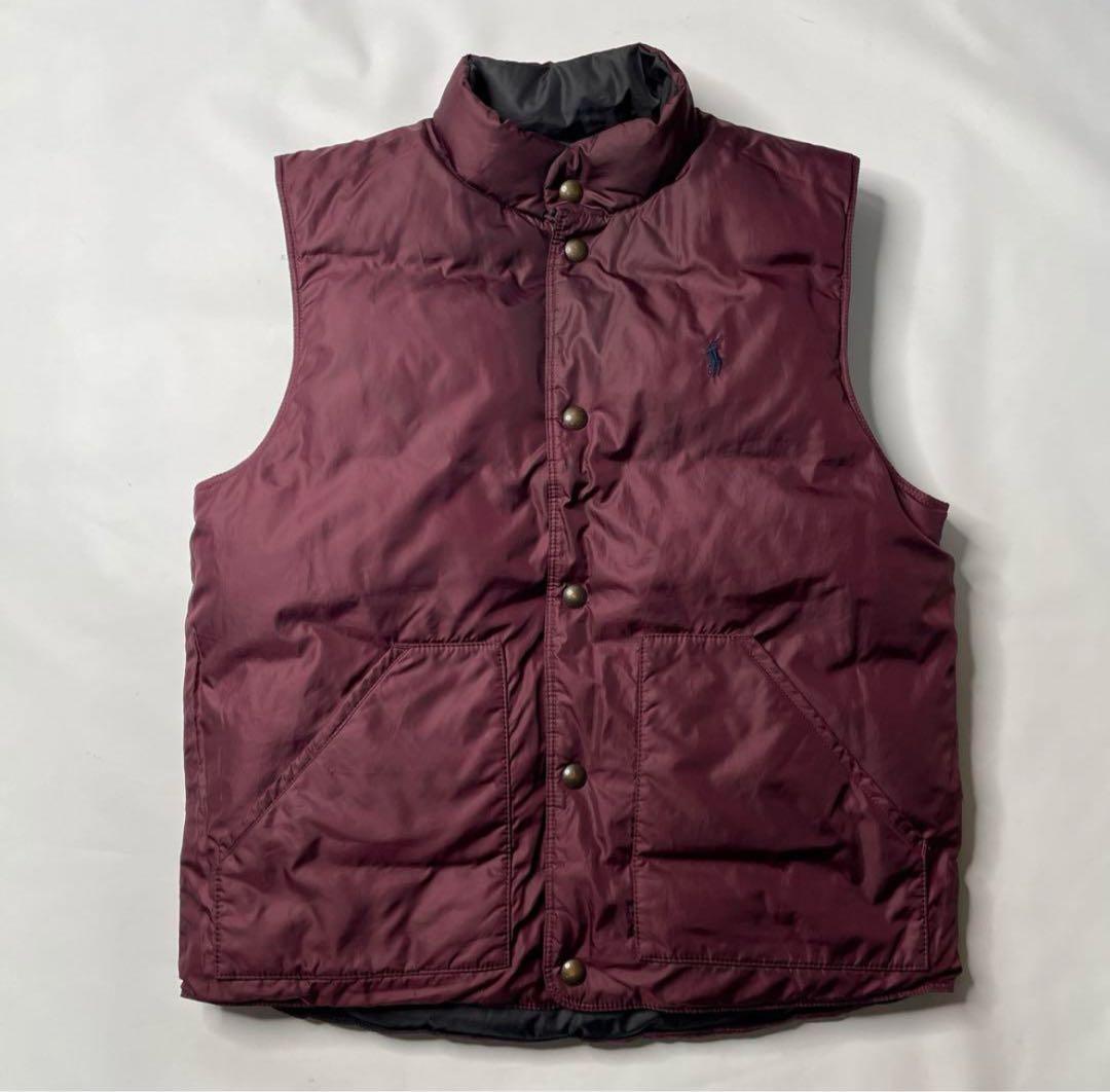 ラルフローレン ダウンベスト リバーシブル
