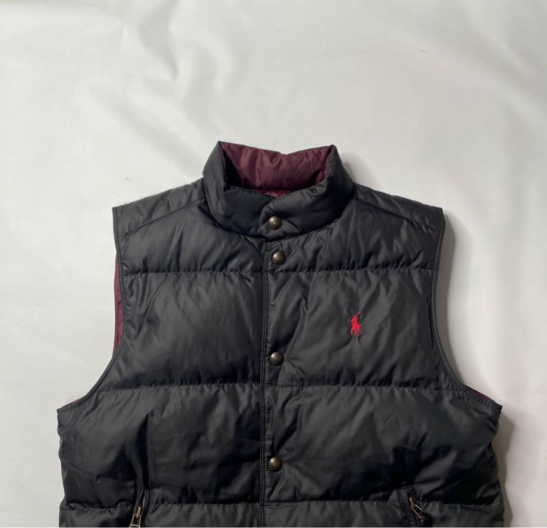 ラルフローレン ダウンベスト リバーシブル