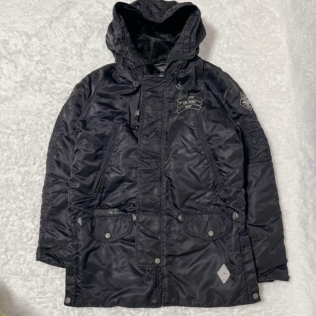 美品 Schott × CRIMIE n-3b フライトジャケット キルティング
