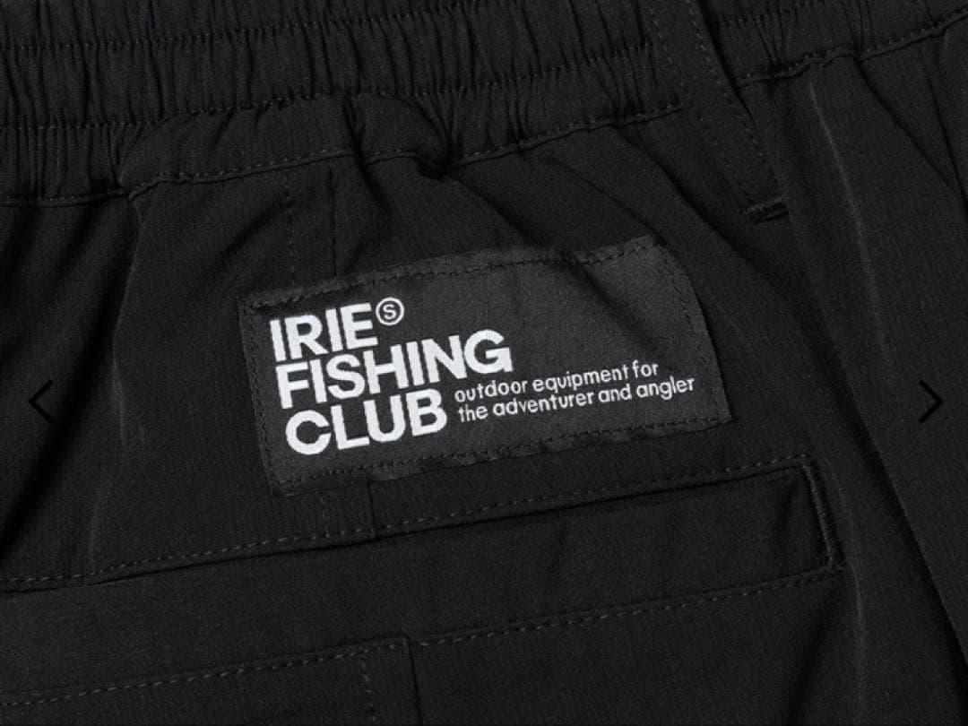 【新品未使用品】アイリーフィッシングクラブ　カーゴパンツ　黒Ｌ