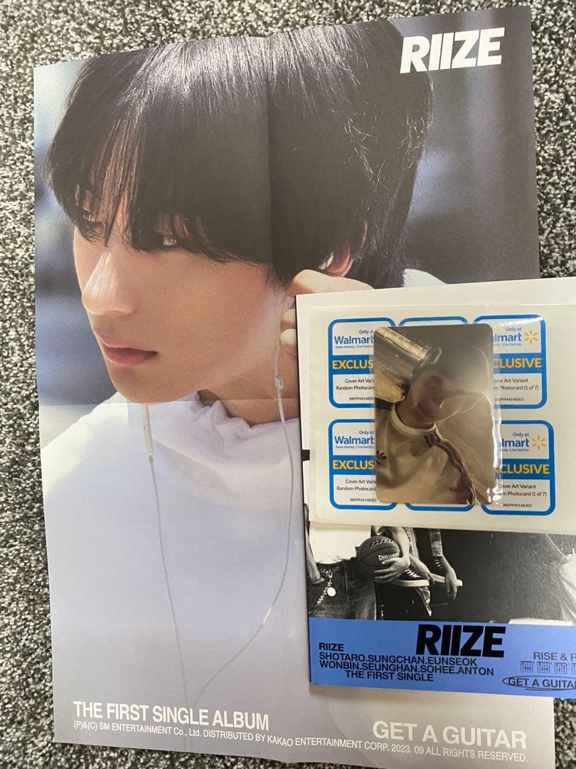 アントン　Walmart ウォルマート 購入特典 トレカ RIIZE