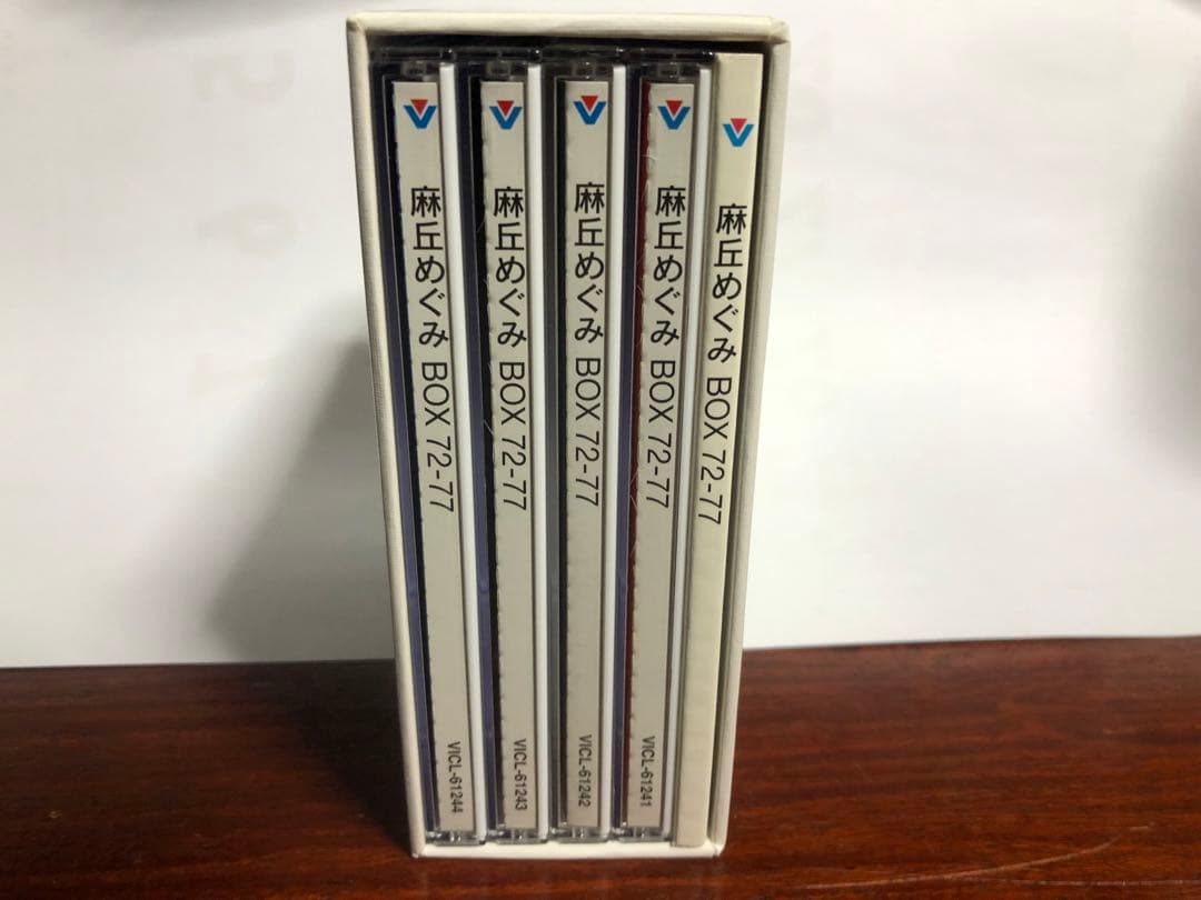 麻丘めぐみ BOX 72-77 使用感がありますが概ね良好