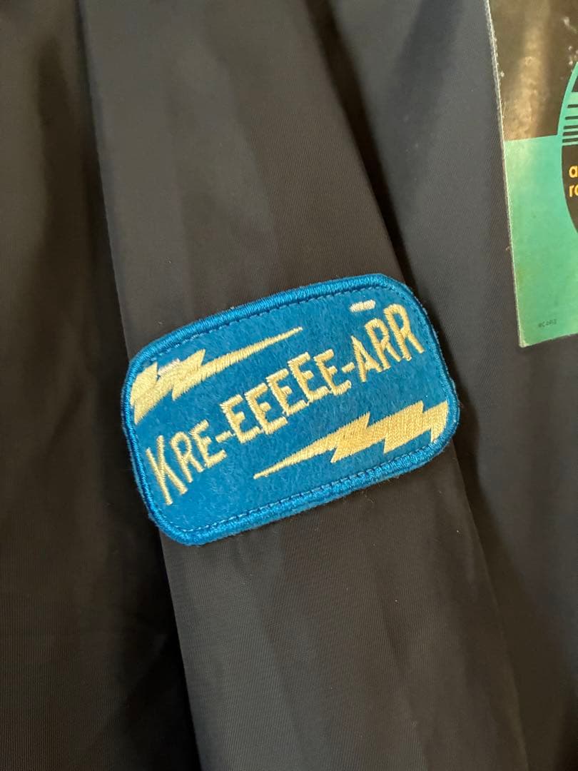 1度使用のみ ニコアンド ストレンジャーシングス コーチジャケット ネイビー