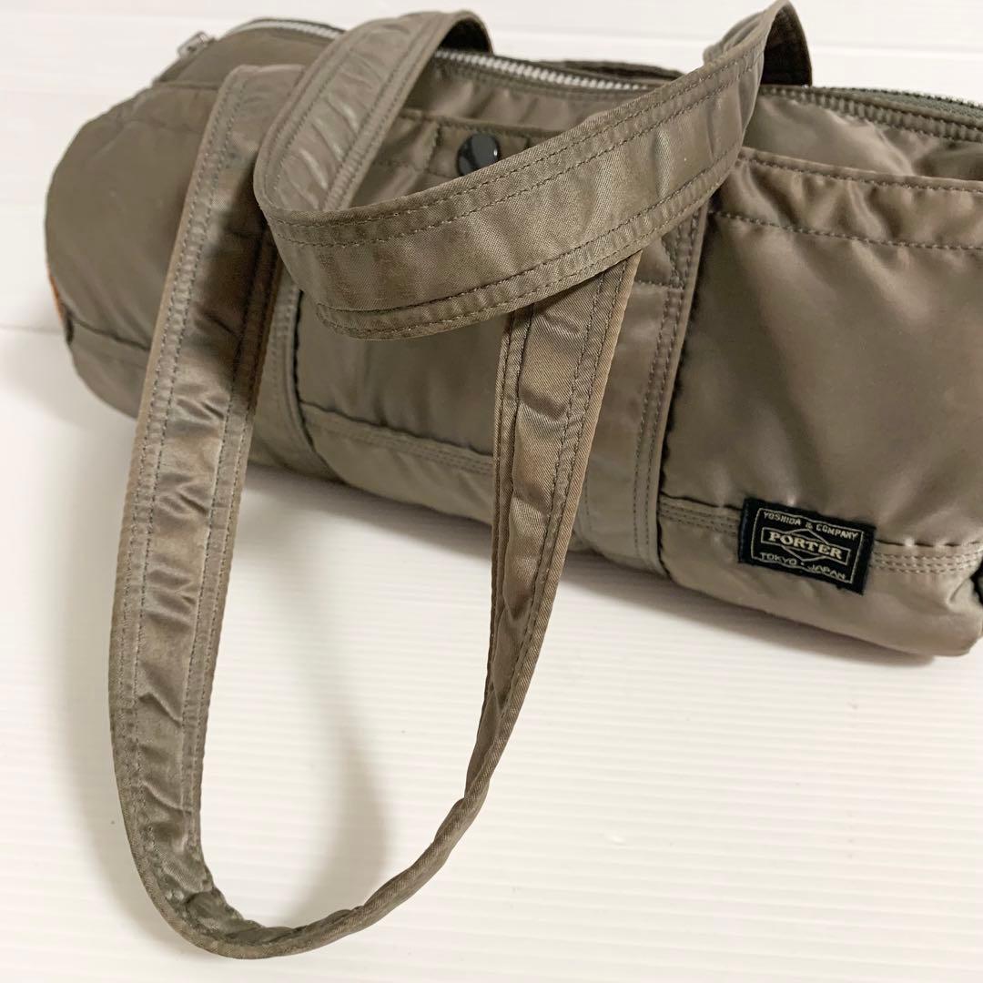 希少 ポーター タンカー ダッフル ミニボストンバッグLサイズ グレー